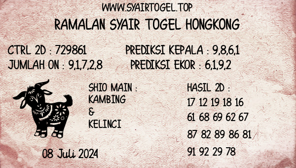 Prediksi Hongkong