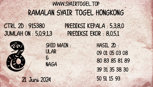 Prediksi Hongkong