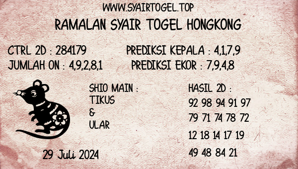 Prediksi Hongkong