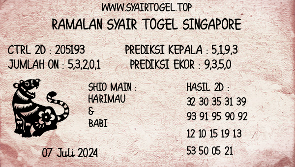 Prediksi Singapore