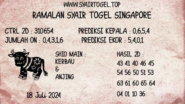 Prediksi Singapore