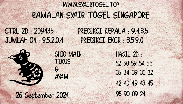 Prediksi Singapore